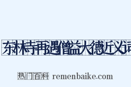 东林寺再遇僧益大德近义词是什么意思的图片